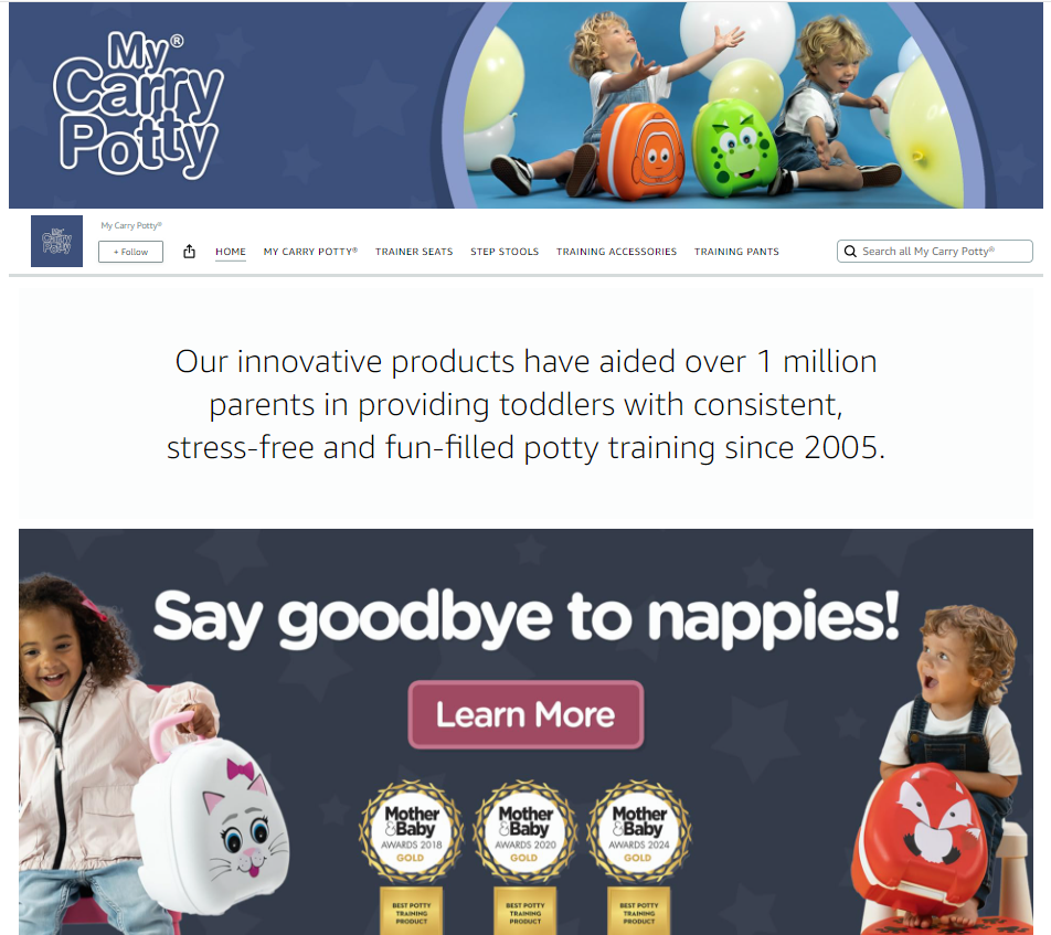 My Carry Potty brand store